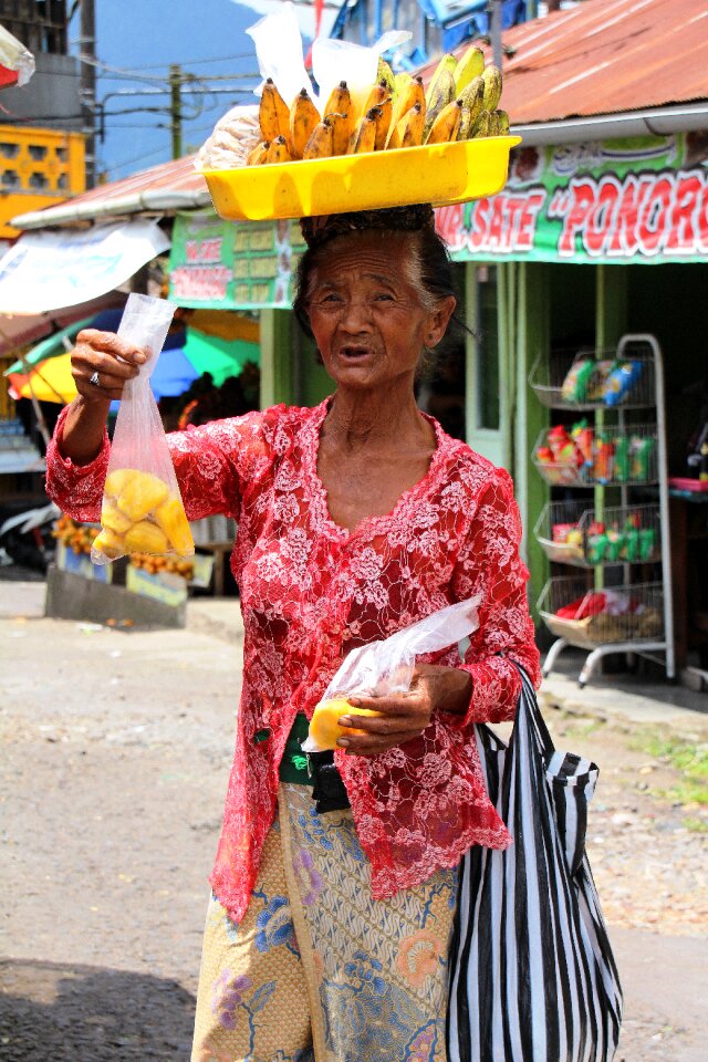 Indonesian face character