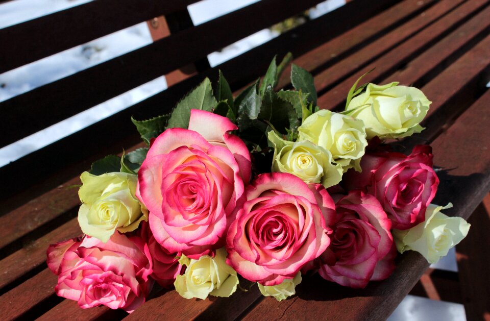 Bouquet valentine's day congratulations