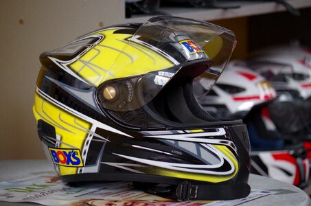 Helmet race ride