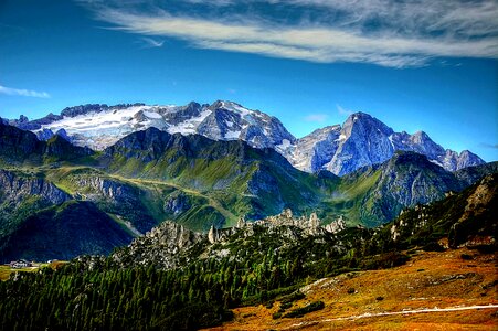 Mountains south tyrol alpine photo