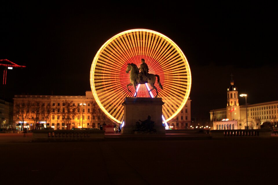 Ferris wheel place place bellecour