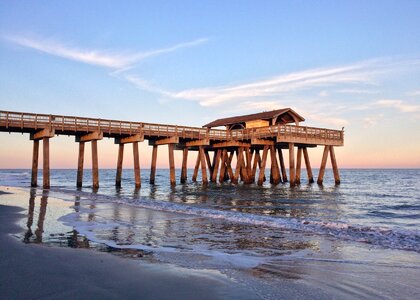 Water coast tybee island georgia