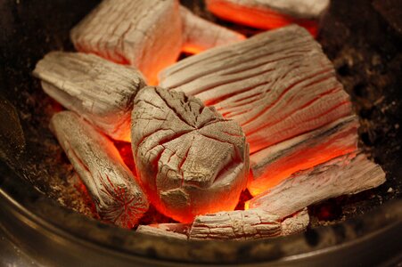 Barbecues coal wood