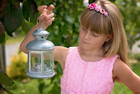 Lantern out pink