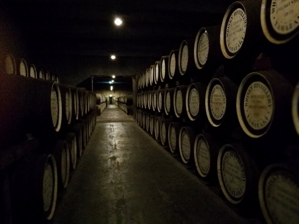 Whiskey barrel wood