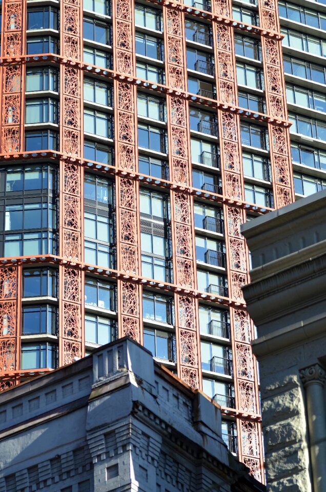 Structure tower railing