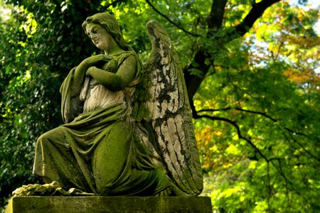 Cemetery character rest