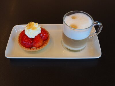 Cream sweet dish benefit from