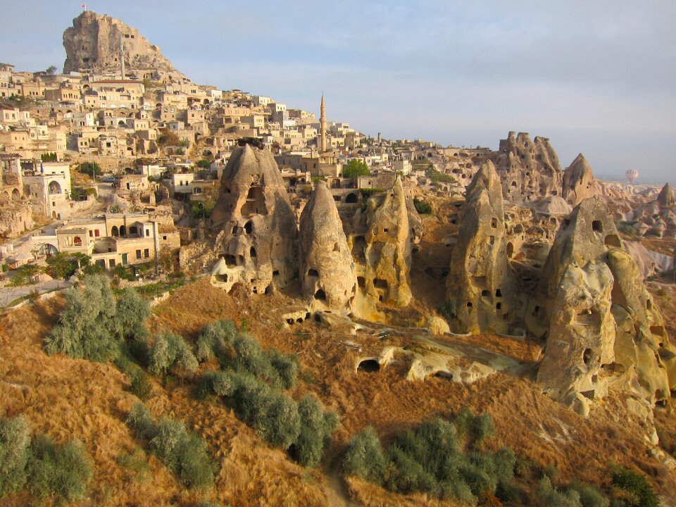 Exotic cappadocia fairy chimneys