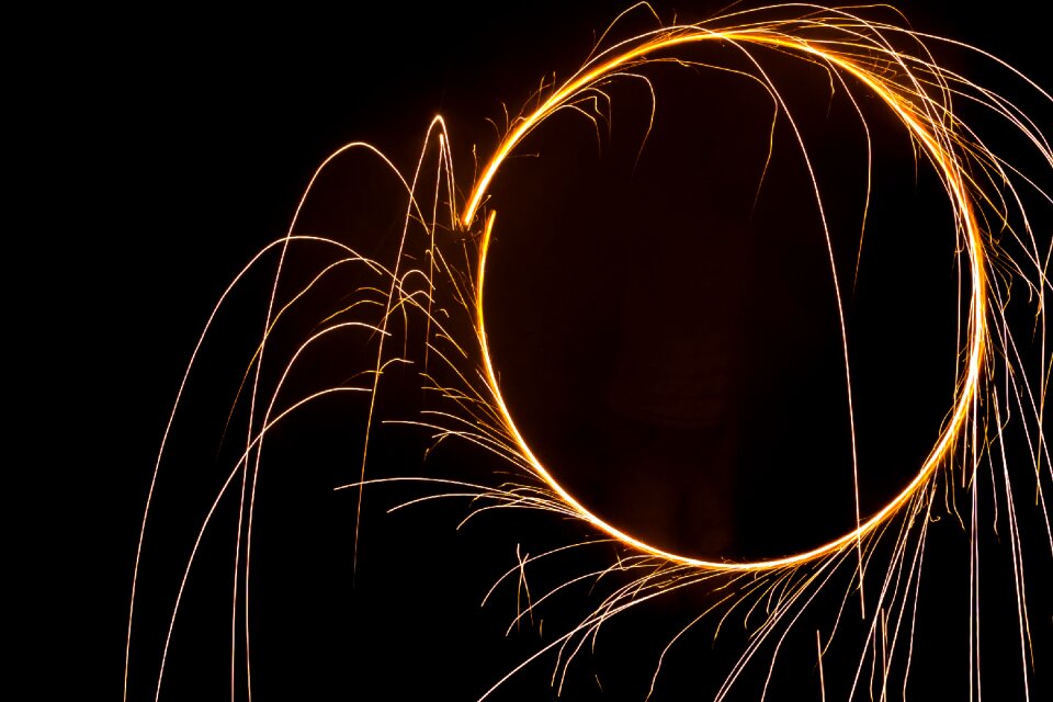 Motion painting dark