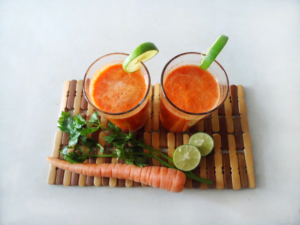 Diet fruit juice smoothie
