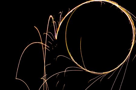 Motion painting dark