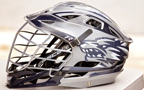 Helmet lacrosse equipment