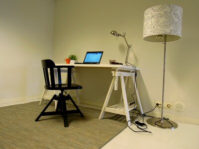 Office chair decor computer