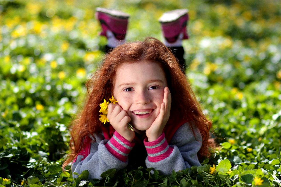 Portrait beauty child