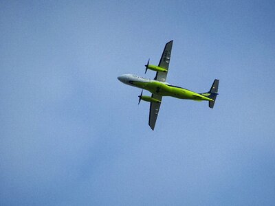 Fog flying flight photo