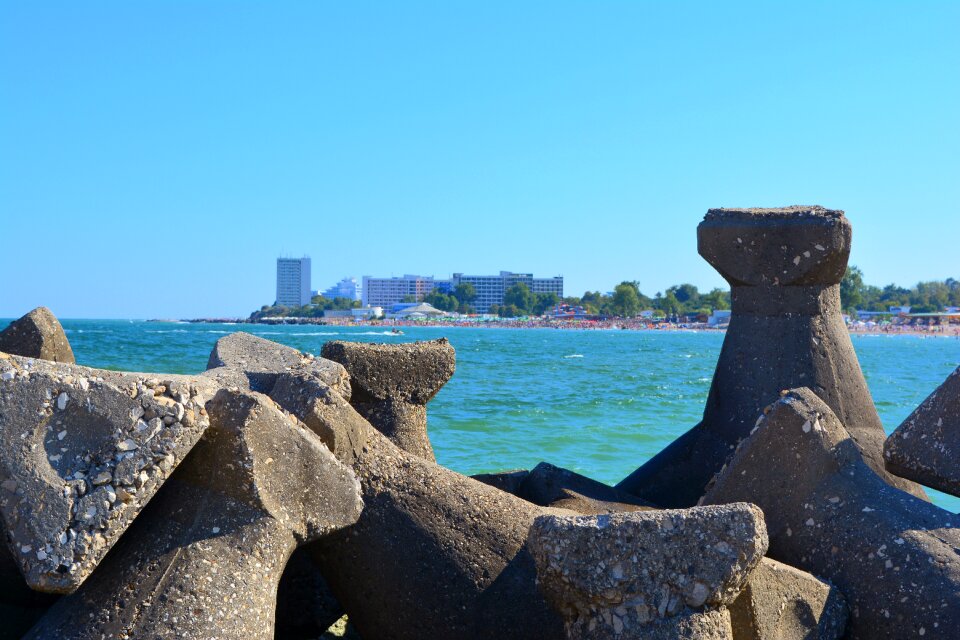 Black sea stone sightseeing