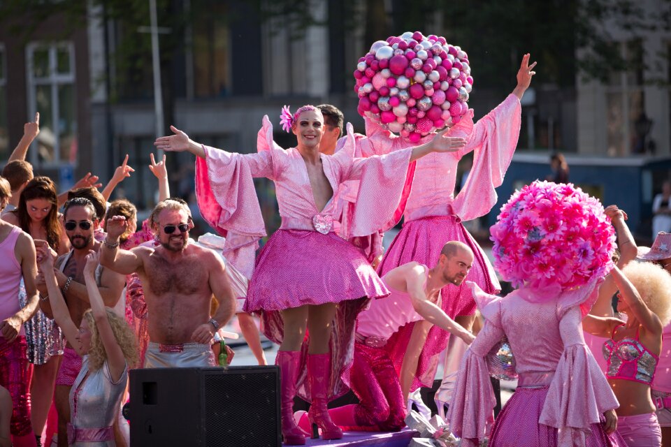 Parade people party
