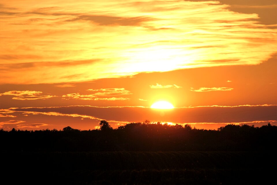 Horizon landscape nature photo