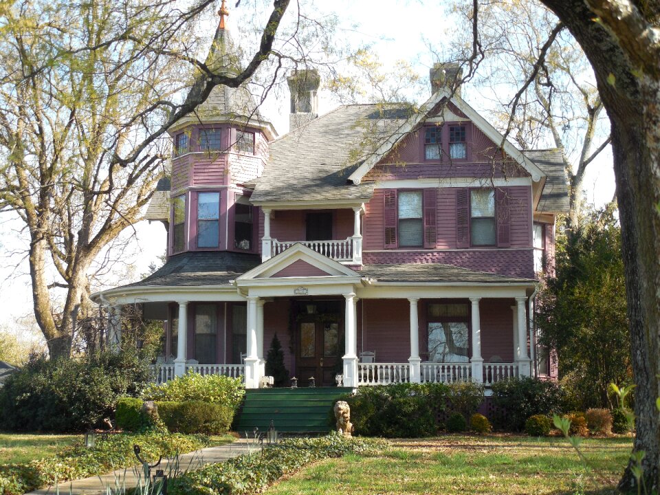 Architecture victorian house building photo