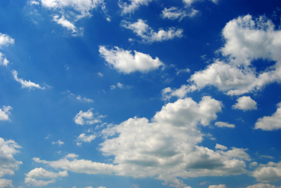 Blue cloudscape day