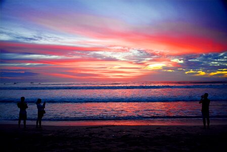 Indonesia sunset leisure photo