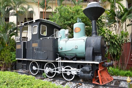 Locomotive railroad engine photo