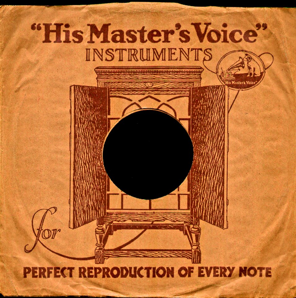 78rpm album cover gramophone