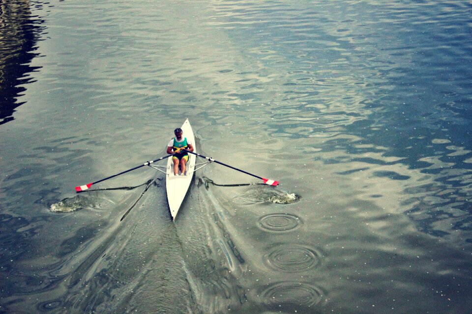 Kayaking canoeing paddling photo