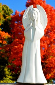 Religious cemetery monument photo