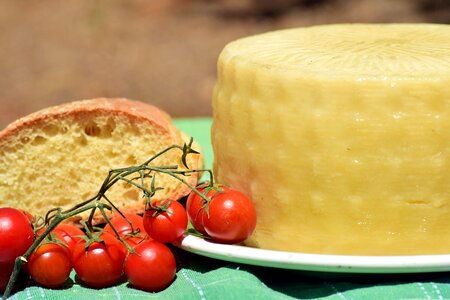 Tomatoes bread mediterranean