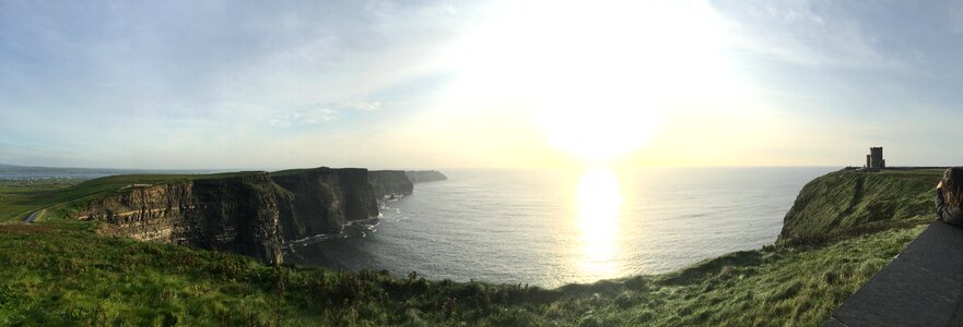 Sea cliff landmark