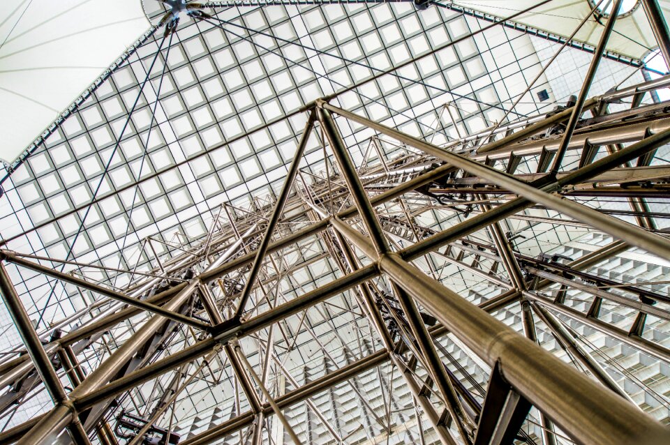 Architecture industrial design gray industry