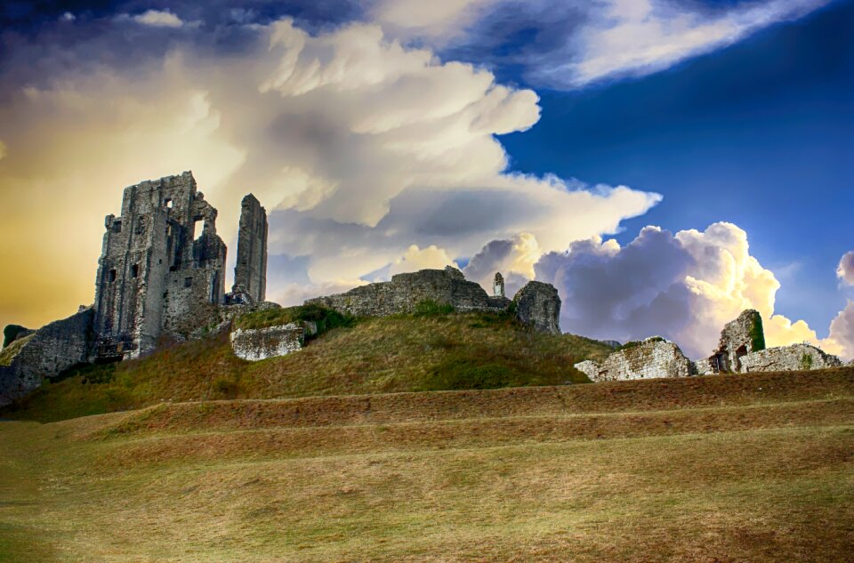 Landscape scenic fortress