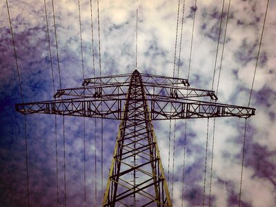 Power line electricity energy