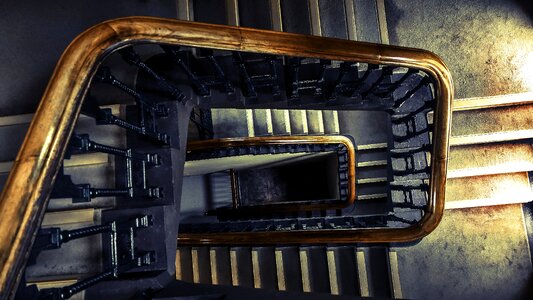 Perspective staircase stairs photo