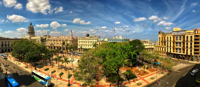 Landscape urban view