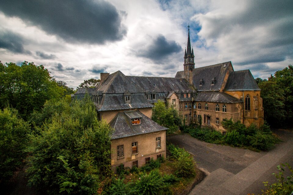 Old historically abandoned