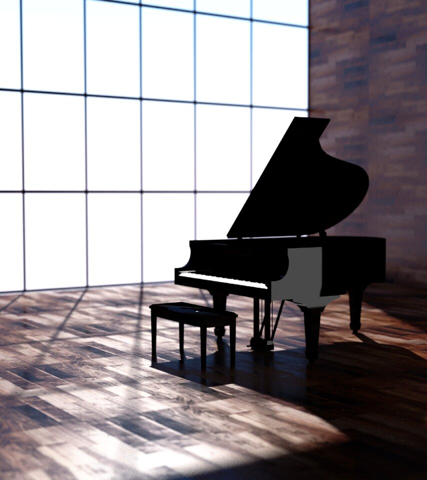 Black music illustration