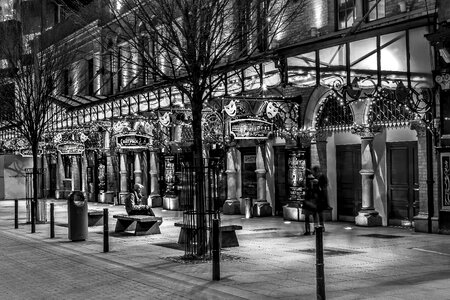 Dublin gray night gray theater