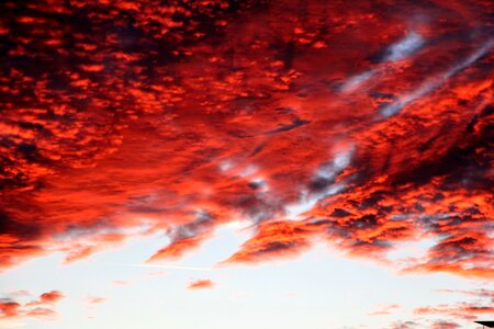 Clouds light abendstimmung photo