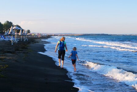 Sea seacoast running