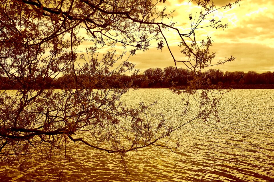 Water landscape scenery
