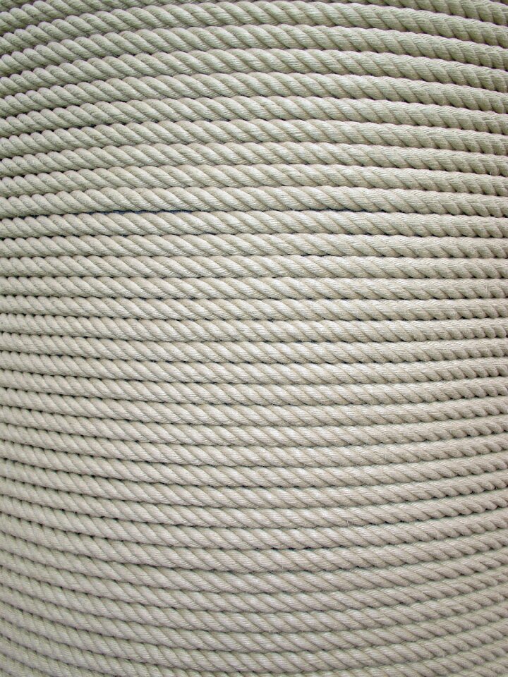 Background twisted ropes knitting