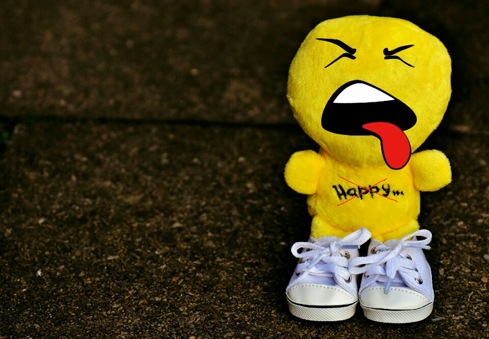 Funny emoticon emotion