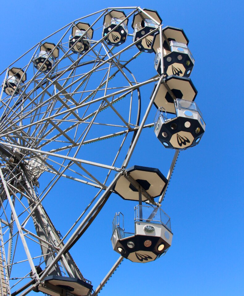 Ferris wheel structure construction