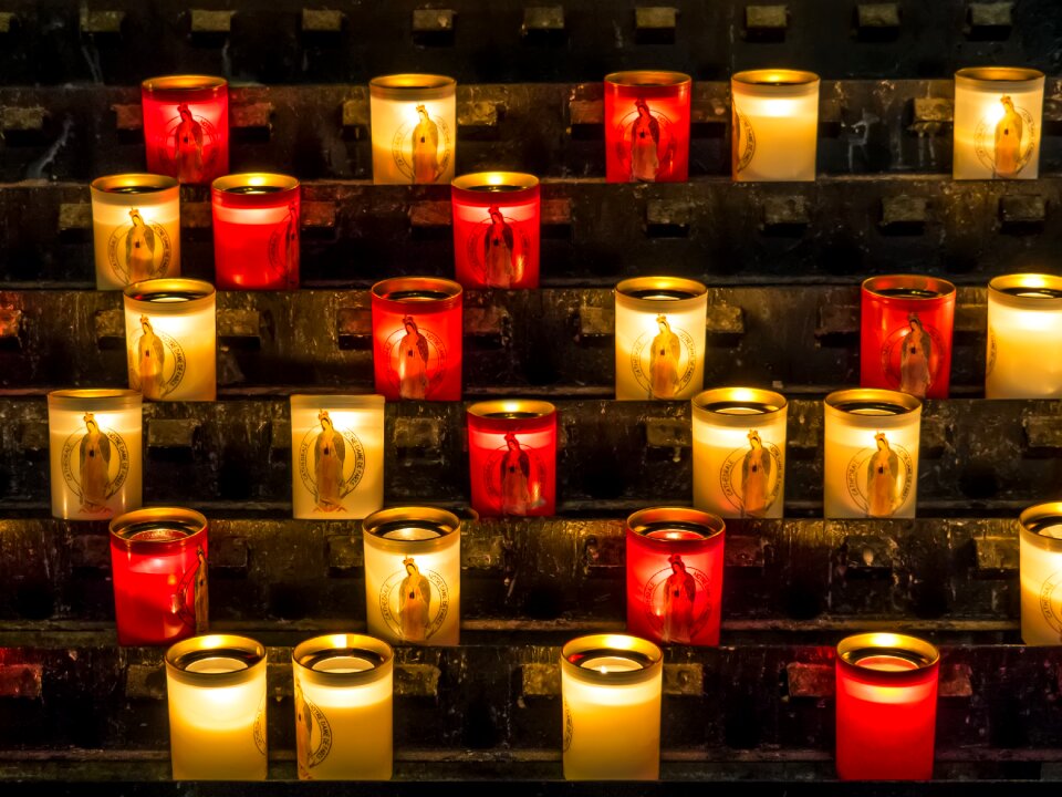 Candles religion virgin