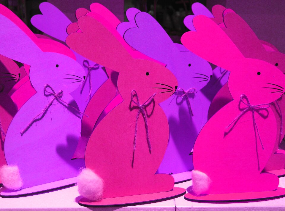 Spring easter decoration holzfigur