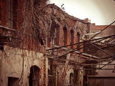 Destruction destroyed broken
