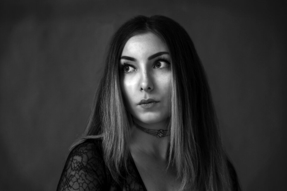 Eyes person woman